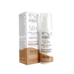 CREMA SOLAR FACIAL COLOR BEIGE SPF50 BIARRITZ 50ML