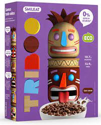 CEREALES DE DESAYUNO CON CHOCOLATE TRIBOO SMILEAT 300GR