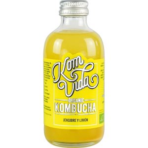 KOMBUCHA JENGIBRE Y LIMON KOMVIDA 250ML