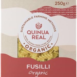 FUSILLI DE QUINOA Y ARROZ QUINUA REAL 250GR