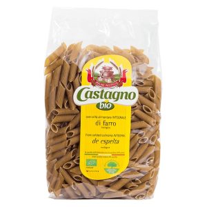 MACARRONES DE ESPELTA INTEGRAL CASTAGNO 500GR