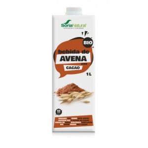 BEBIDA VEGETAL DE AVENA CON CACAO SORIA NATURAL 1L