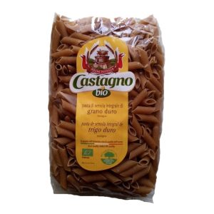 MACARRONES DE TRIGO INTEGRAL CASTAGNO 500GR