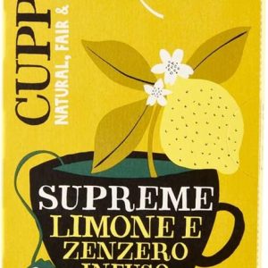 INFUSION LIMÓN Y JENGIBRE SUPREME CUPPER 20 BOLSAS