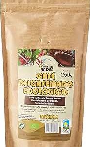 CAFÉ MOLIDO DESCAFEINADO CANCHAQUE ORO DE LOS ANDES 250GR
