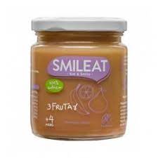 POTITO DE PERA CIRUELA Y PLATANO SMILEAT 130GR