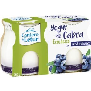 YOGUR DE CABRA CON ARANDANOS CANTERO DE LETUR 250GR