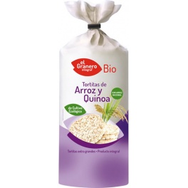 TORTITAS DE ARROZ Y QUINOA GRANERO INTEGRAL 100GR