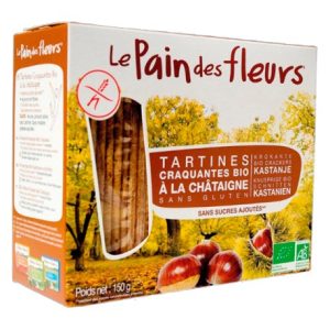 PAN CRUJIENTE DE CASTAÑA LE PAIN DES FLEURS 300GR