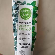 DENTIFRICO ALIENTO FRESCO DE MENTA Y EUCALIPTO HAPPY BIO 75ML
