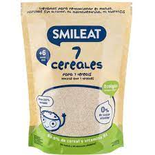 PAPILLA DE 7 CEREALES SMILEAT 200GR
