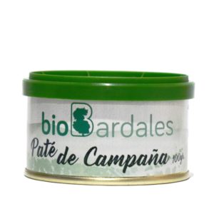 PATÉ DE CAMPAÑA BIOBARDALES 2.65€/100 GR.