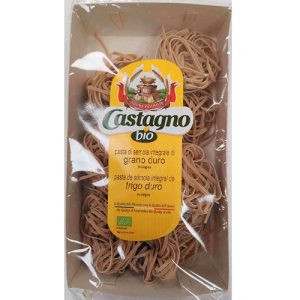 TAGLIATELLE NIDO TRIGO INTEGRAL CASTAGNO 400GR